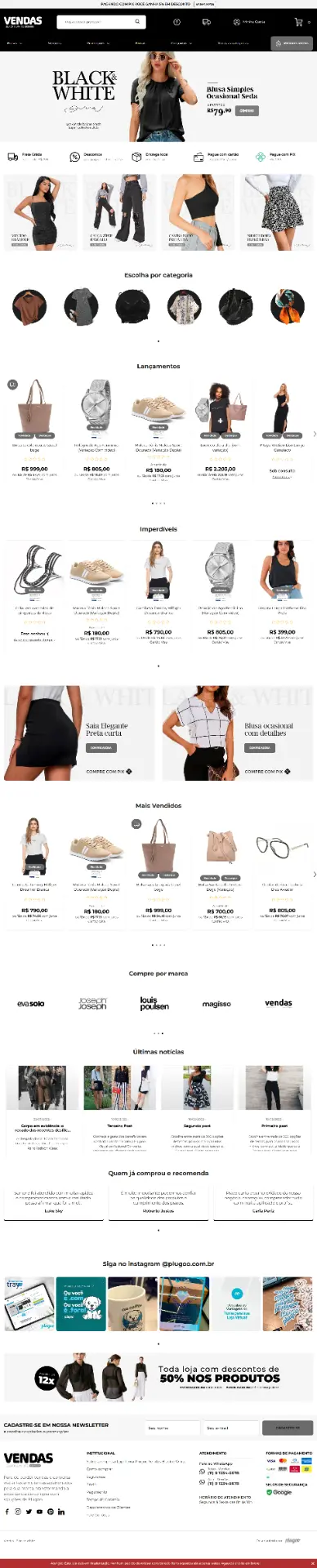 Loja White & Black